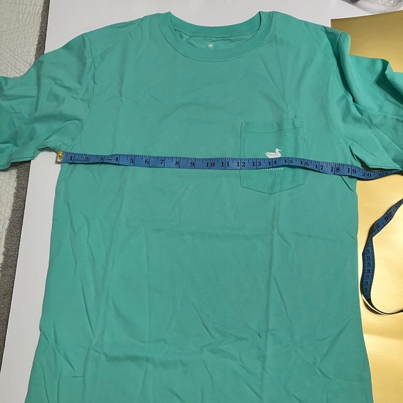 Southern Marsh Aqua Long Sleeve Tee Fish decal Sz M - Picture 5 of 6